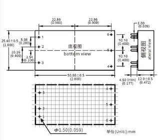 DCDC电源模块12W系列